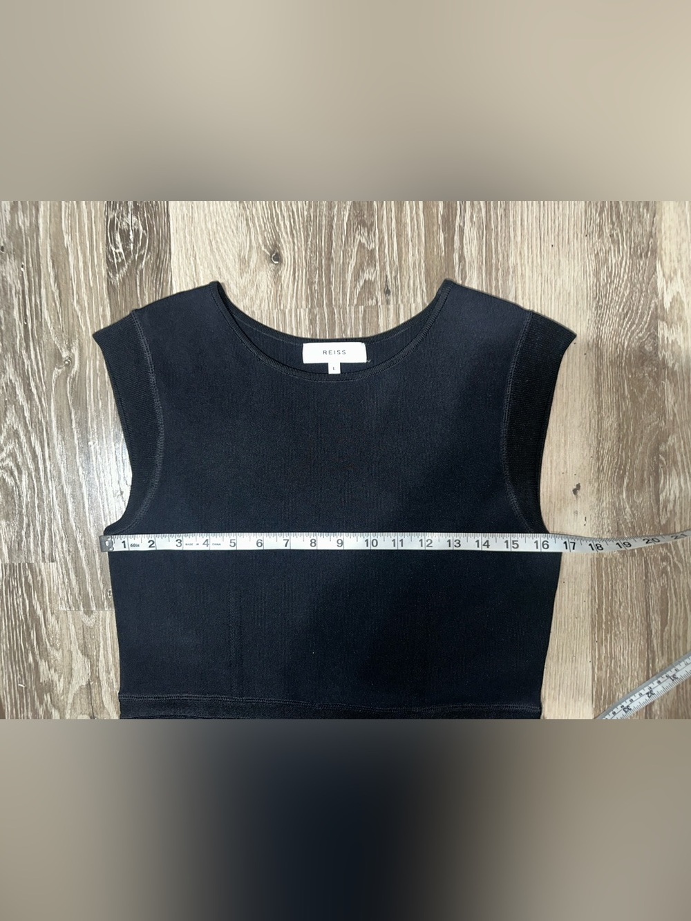 Reiss Eleni Knitted Bodycon Dress Large - Picture 7 of 9